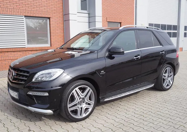 mercedes benz ml Mercedes-Benz ML cena 145000 przebieg: 218495, rok produkcji 2012 z Stęszew